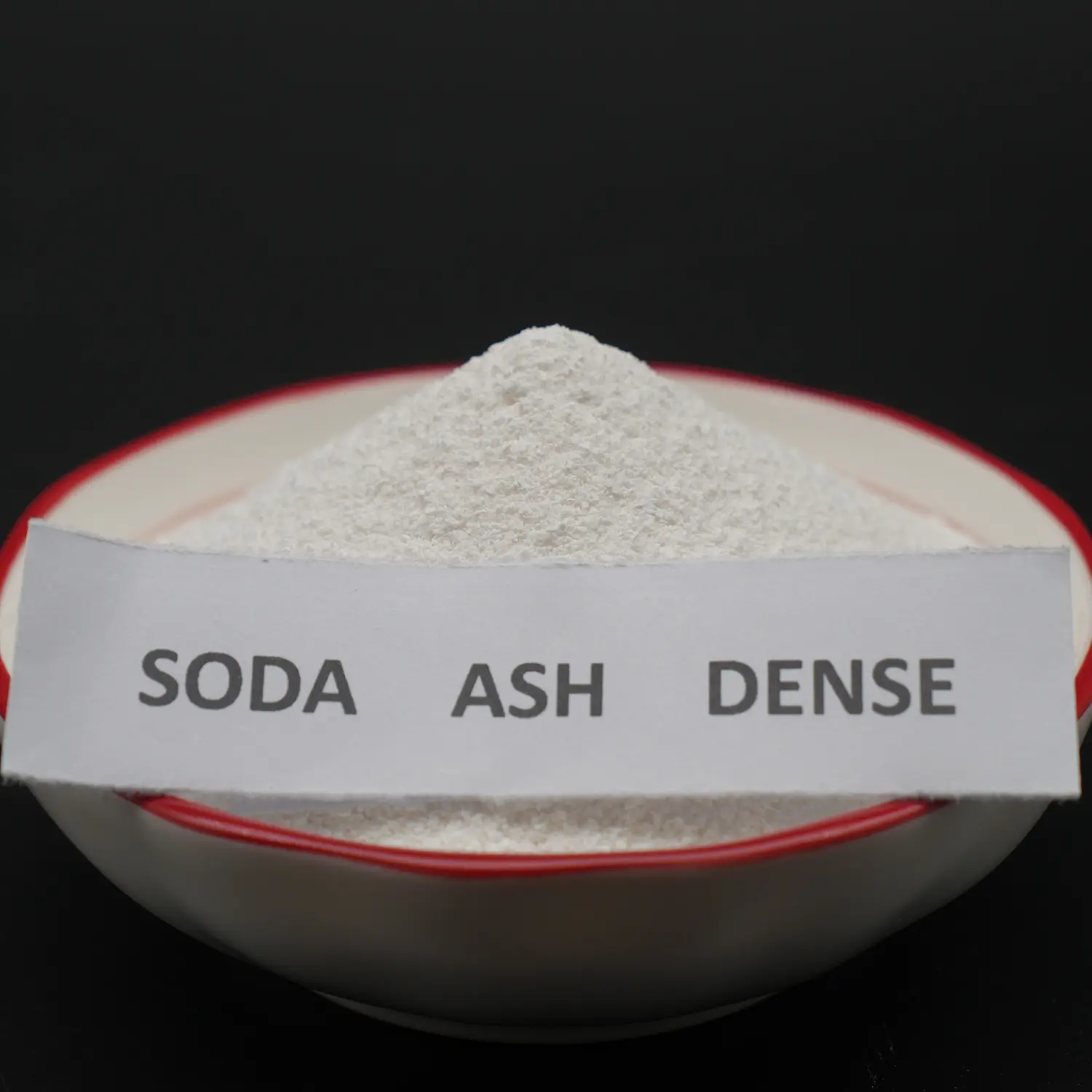 Dense Soda Ash — white granule close-up Na2CO3 — Shandong Guowei Chemical